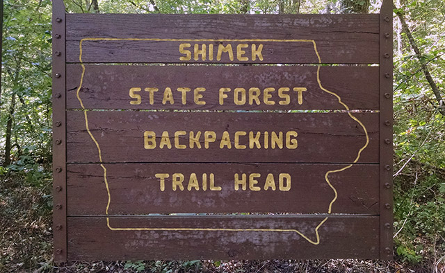 Shimek State Forest - Backpacking Trails