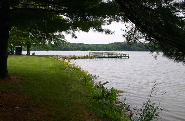 Lake Macbride State Park Fishing Piers