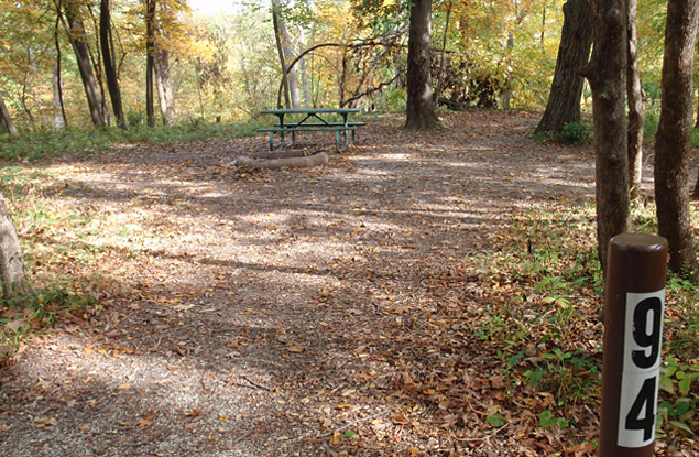 Ledges State Park Hike-in Campsite