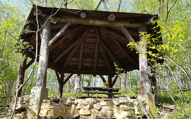 Maquoketa Caves State Park Natural Bridge