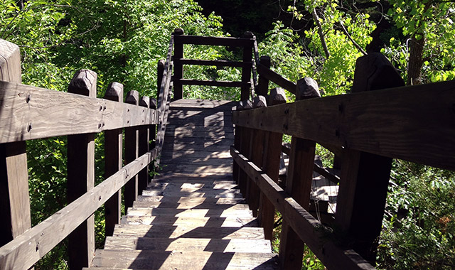 Mines of Spain Recreation Area and Preserve | Horseshoe Bluff Interpretive Trail