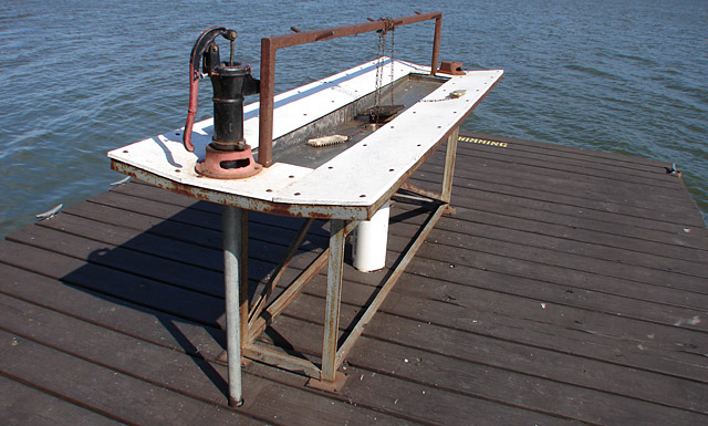 Rock Creek State Park Fish Cleaning Station