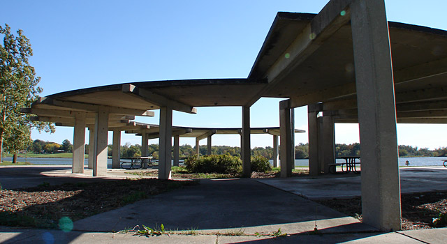 Rock Creek State Park Beach Shelter