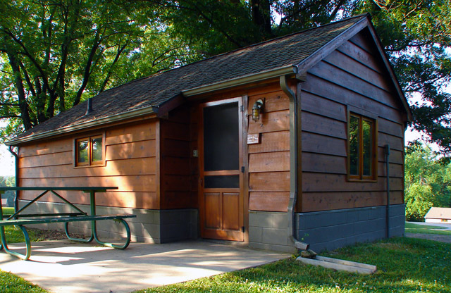 Lake Wapello State Park Cabin