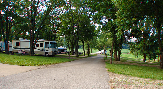 Lake Wapello State Park Campground