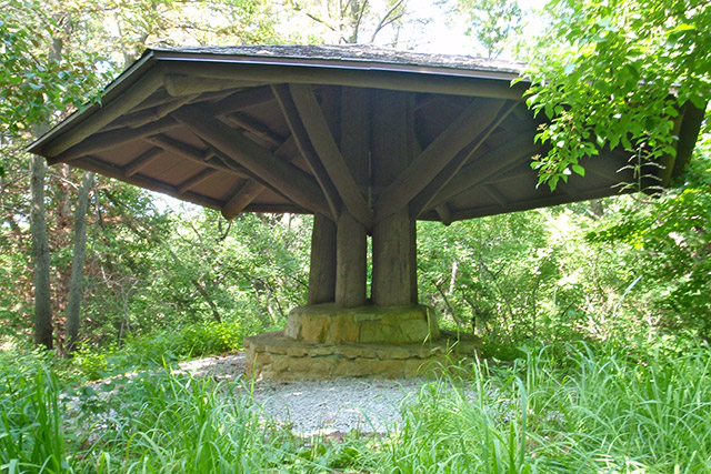 Waubonsie State Park Mushroom Shelter