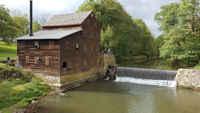 Wildcat Den State Park - Pine Creek Grist Mill