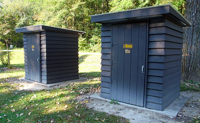 Yellow River State Forest Pit Toilets
